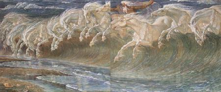 Walter Crane The Horses of Neptune (mk19)